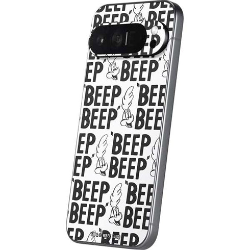 Looney Tunes Road Runner Beep Grid Pixel 9 Pro XL Skin